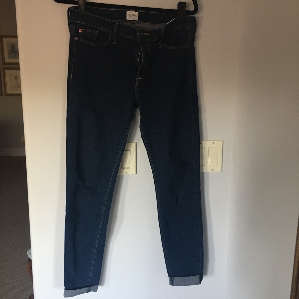 Hudson Nico Midrise Super Skinny Jeans